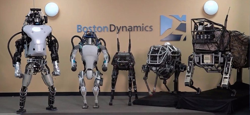 Робот-собака Boston Dynamics, оснащенная искусственным интеллектом