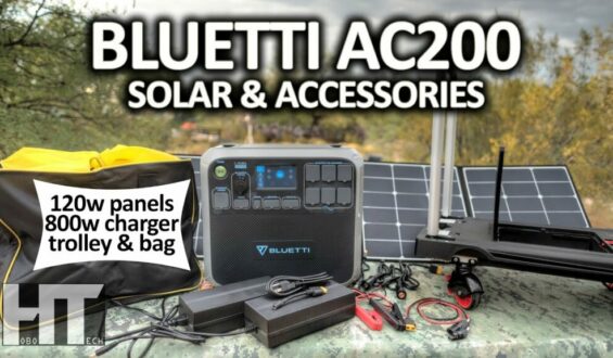 Новая электростанция BLUETTI SwapSolar и портативный уличный холодильник с батареями с возможностью горячей замены